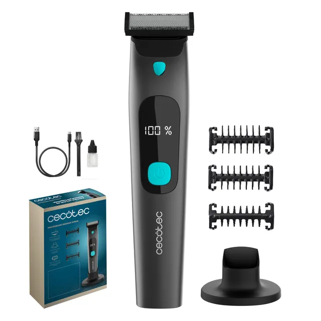cecotec-precisioncare-oneshave-barttrimmer-wasserdicht-display image 1