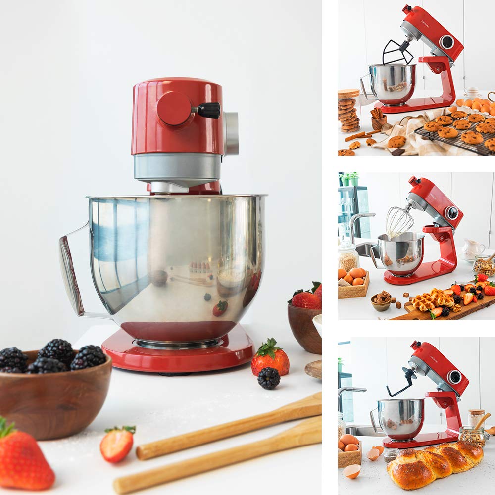 cecotec-twist-fusion-4000-luxury-k-chenmaschine-rot-5-2-l image 5