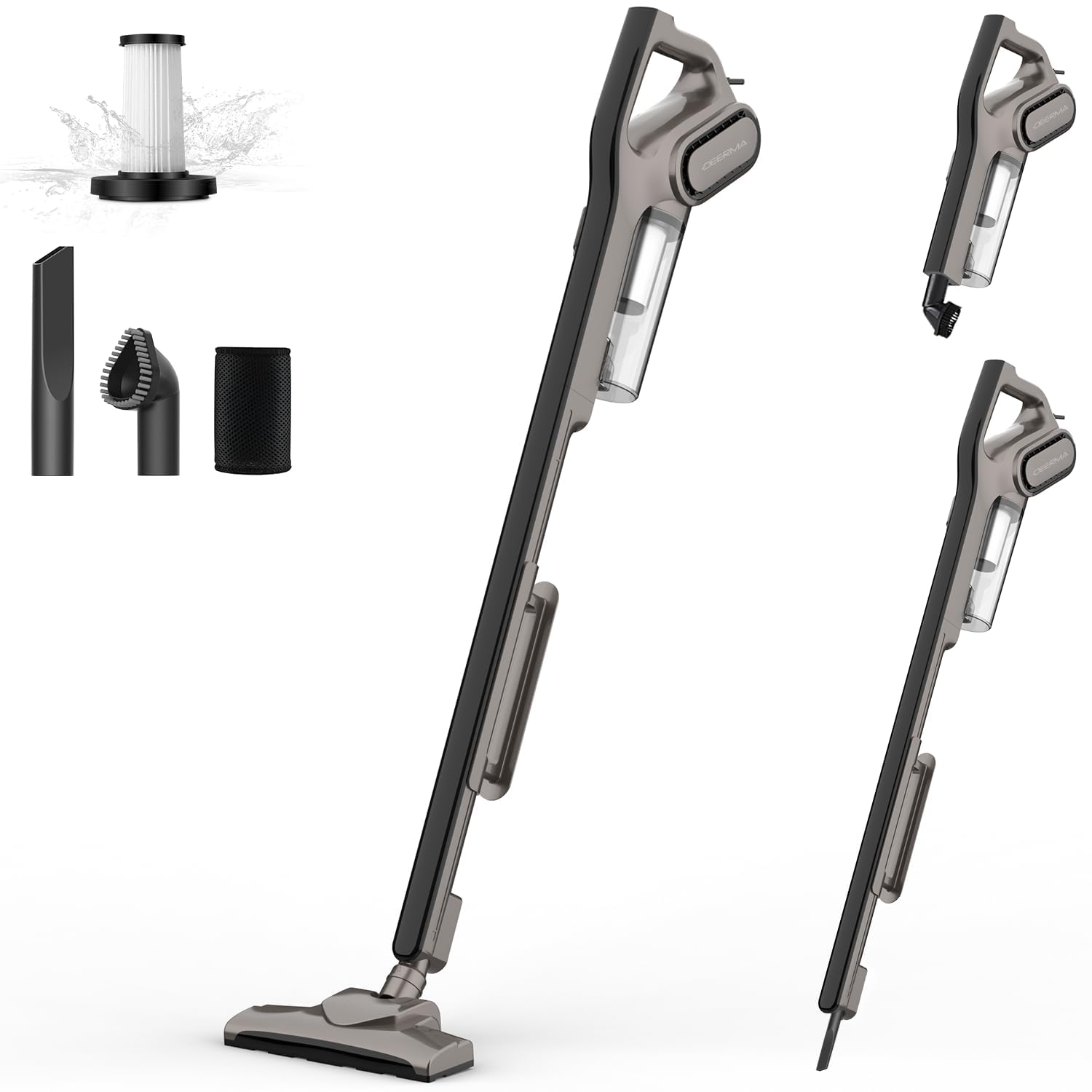 deerma-vacuum-cleaner-staubsauger-kabel-15-kpa-beutellos-grau image 1