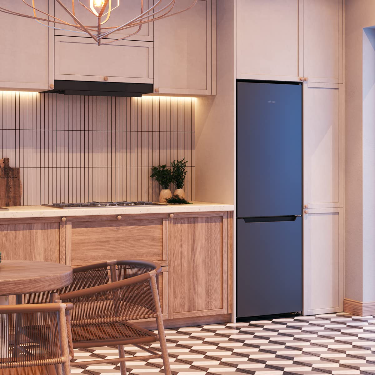 cecotec-bolero-coolmarket-combi-322-k-hlschrank-dark-inox image 5