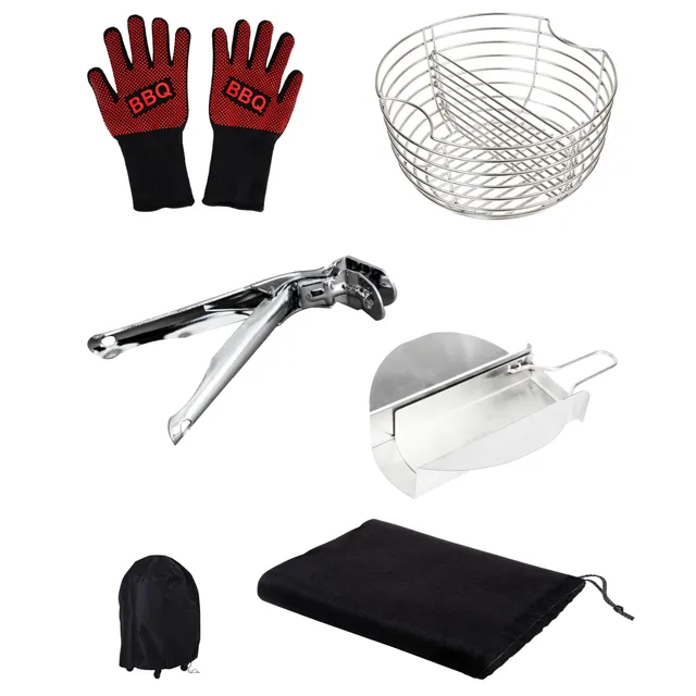 cecotec-dragonpack-6600-l-grillbesteck-set-edelstahl-kamado image 1