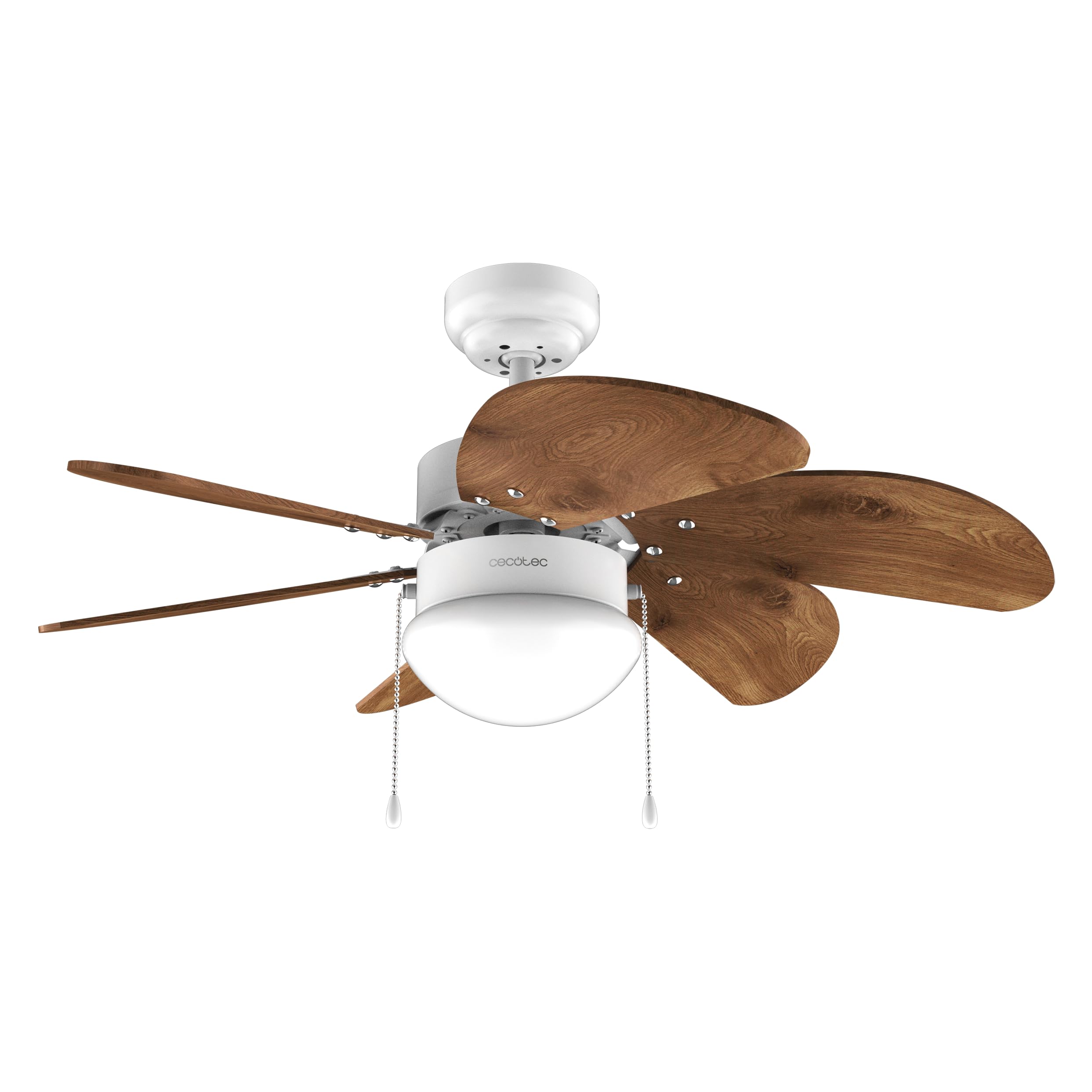 cecotec-aero-360-deckenventilator-92-cm-schwarz-holz-lampe image 8