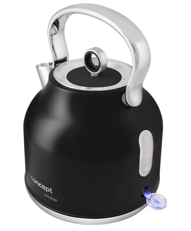 concept-rk3334-retro-wasserkocher-1-7-l-schwarz-2200w image 1