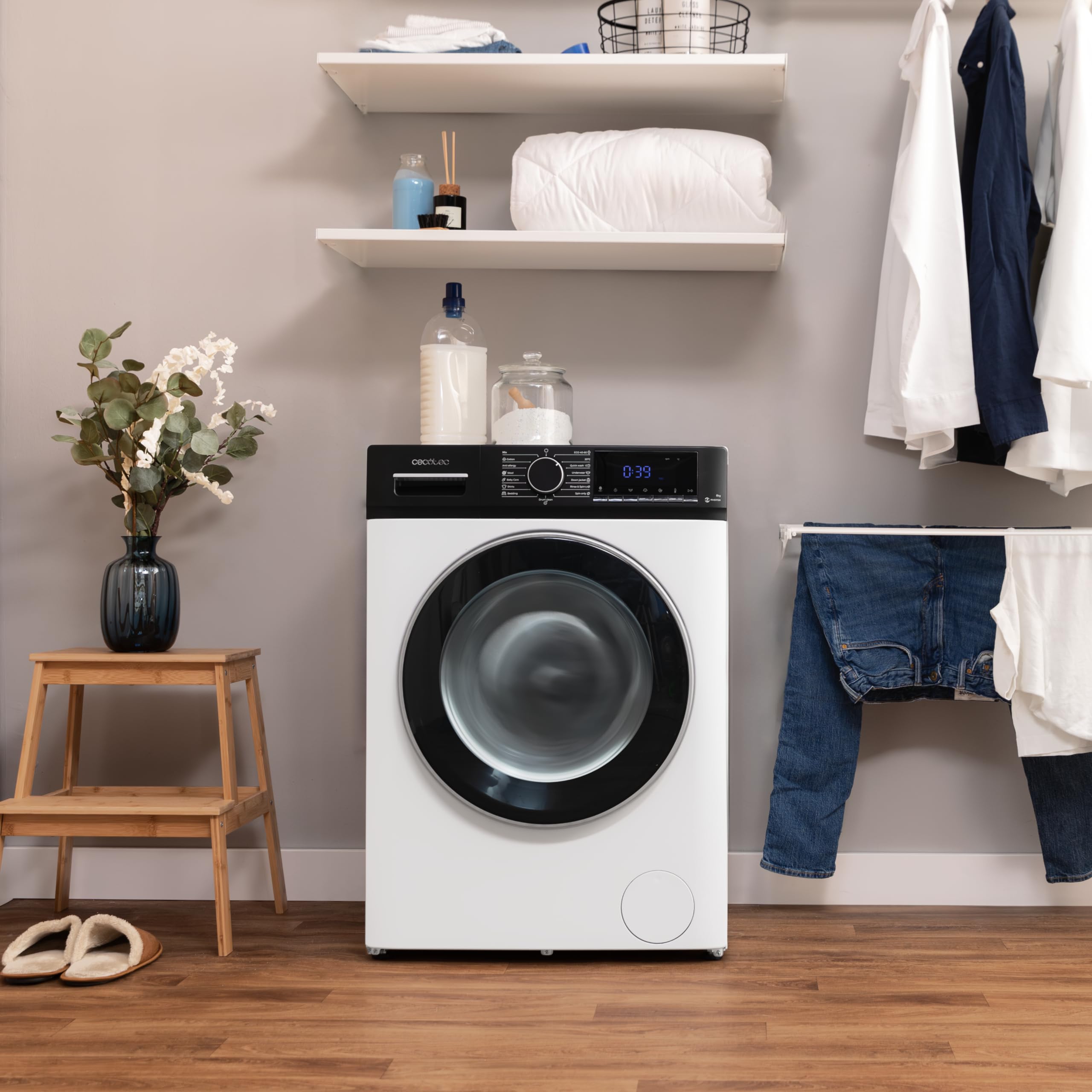 cecotec-bolero-dresscode-10610-waschmaschine-10-kg-inverter-a image 6