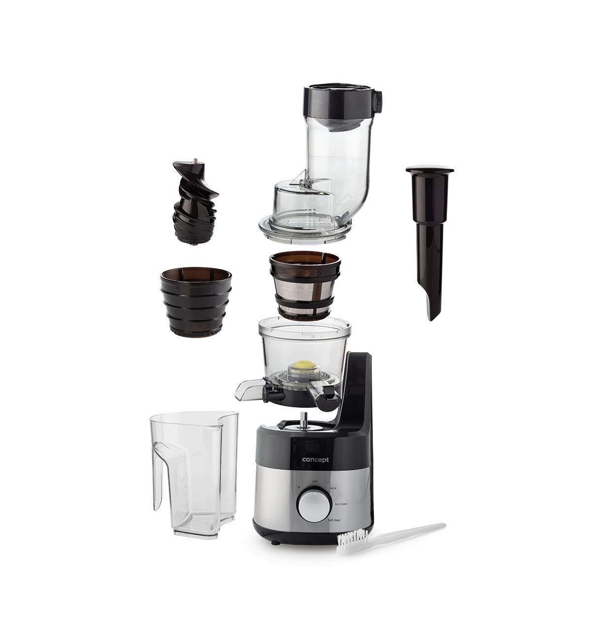 concept-lo7080-slow-juicer-entsafter-200w-schwarz-edelstahl image 6