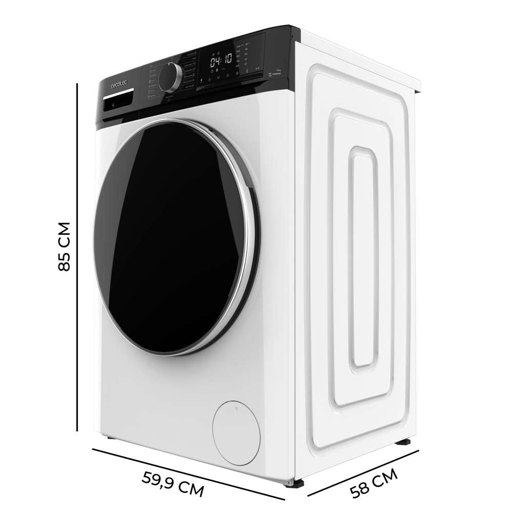 cecotec-bolero-dresscode-10610-waschmaschine-10-kg-inverter-a image 2