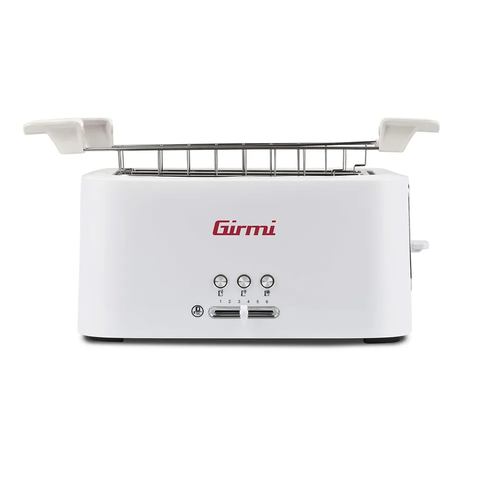 girmi-tp91-toaster-xl-wei-4-scheiben-1500w-auftauen image 1