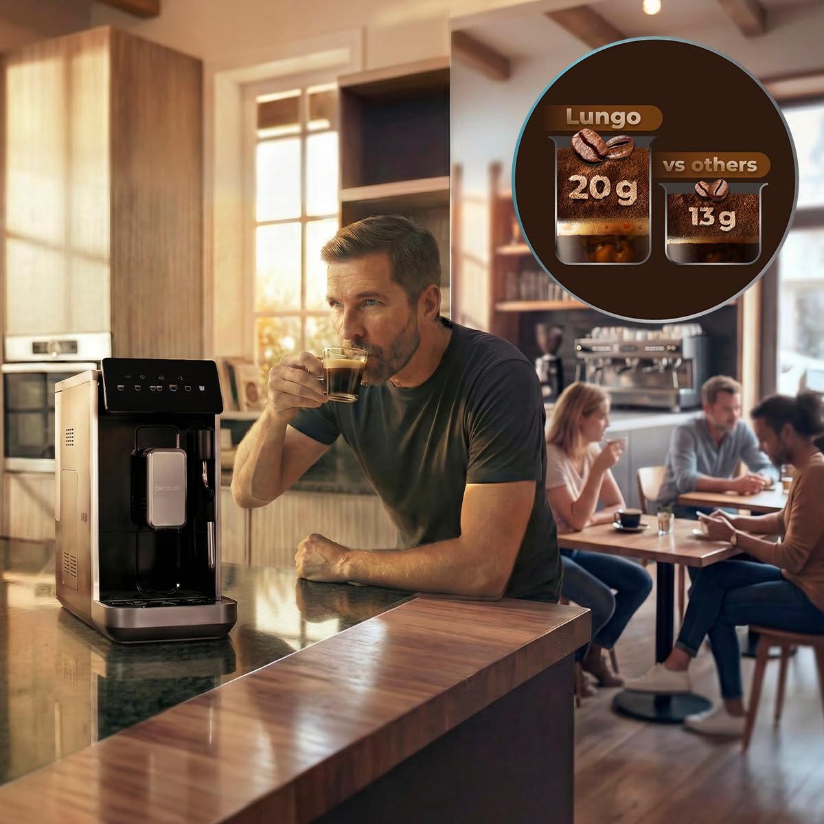 cecotec-cremmaet-lungo-steam-kaffeevollautomat-19-bar-2-l image 4