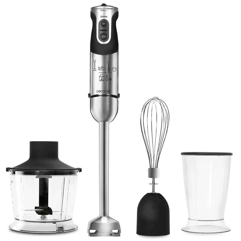 cecotec-titan-1000-pro-stabmixer-1000-w-titan-7-teile-schwarz image 1