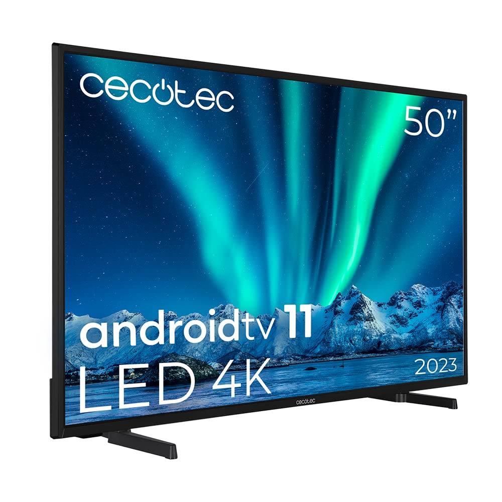 cecotec-a-alu00050-smart-tv-50-4k-uhd-android-schwarz image 1