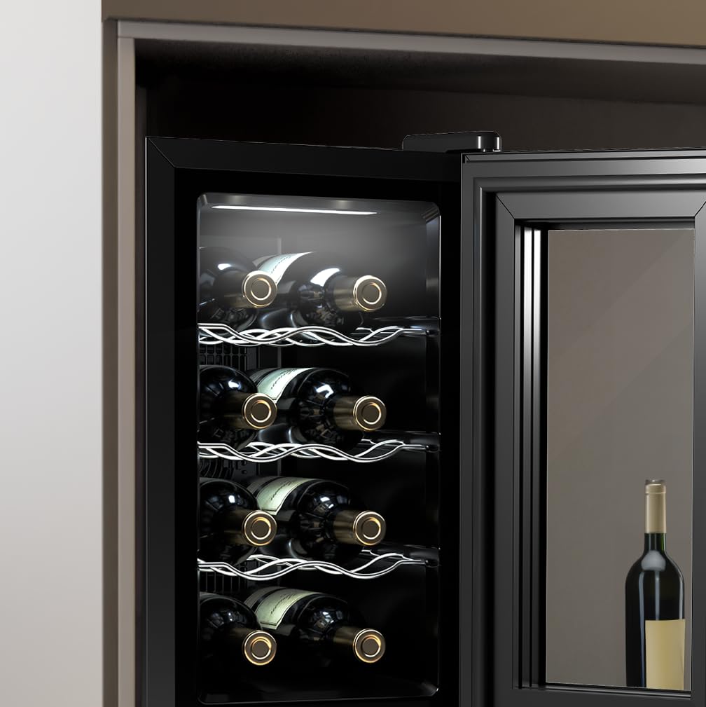 cecotec-bolero-grandsommelier-830-weink-hlschrank-8-flaschen-schwarz image 8