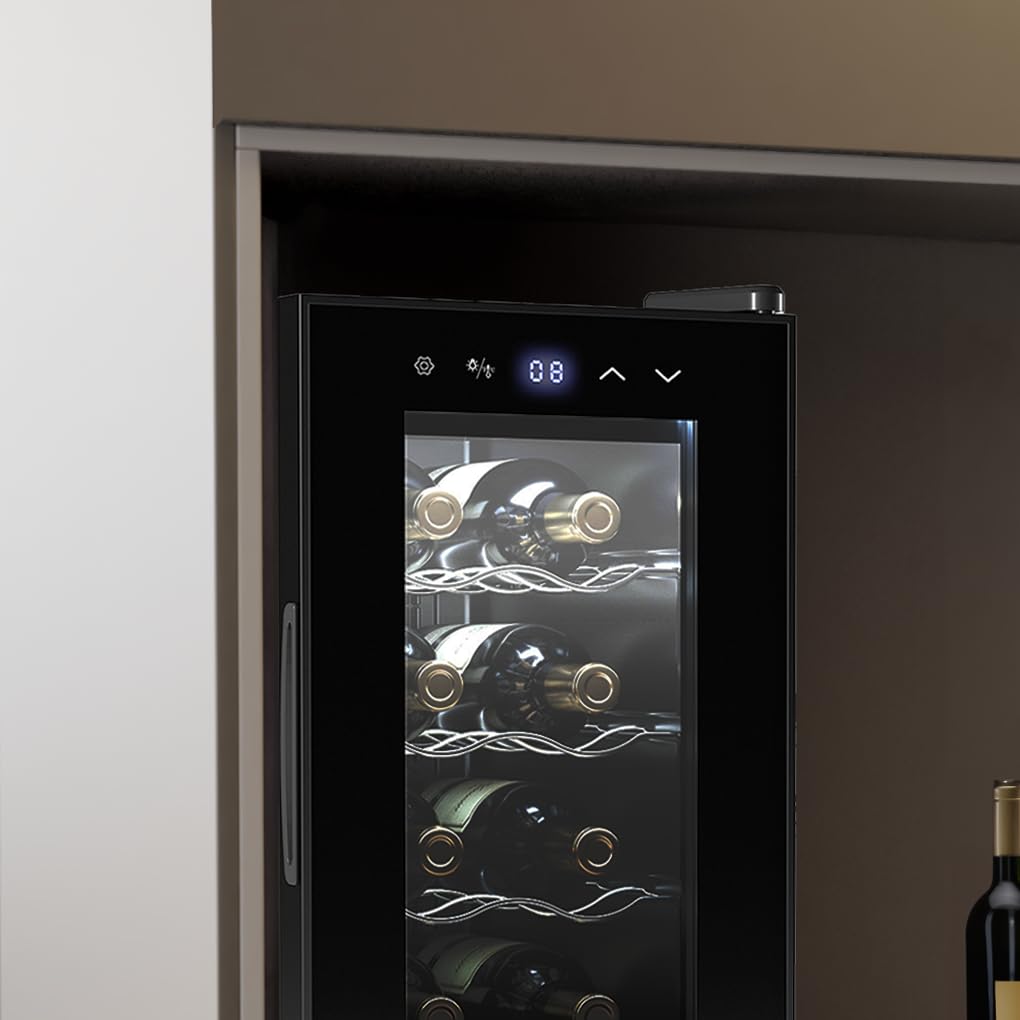 cecotec-bolero-grandsommelier-830-weink-hlschrank-8-flaschen-schwarz image 6