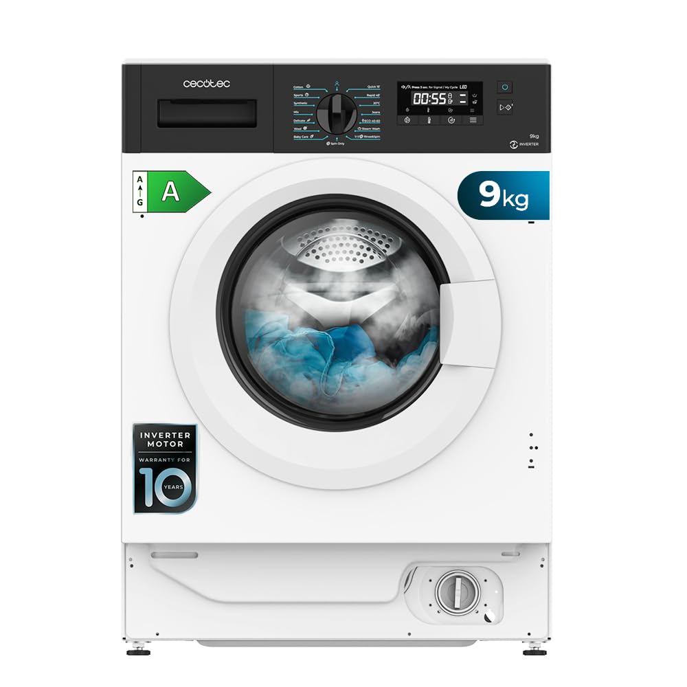 cecotec-bolero-dresscode-940-bi-inverter-waschmaschine-9-kg image 1