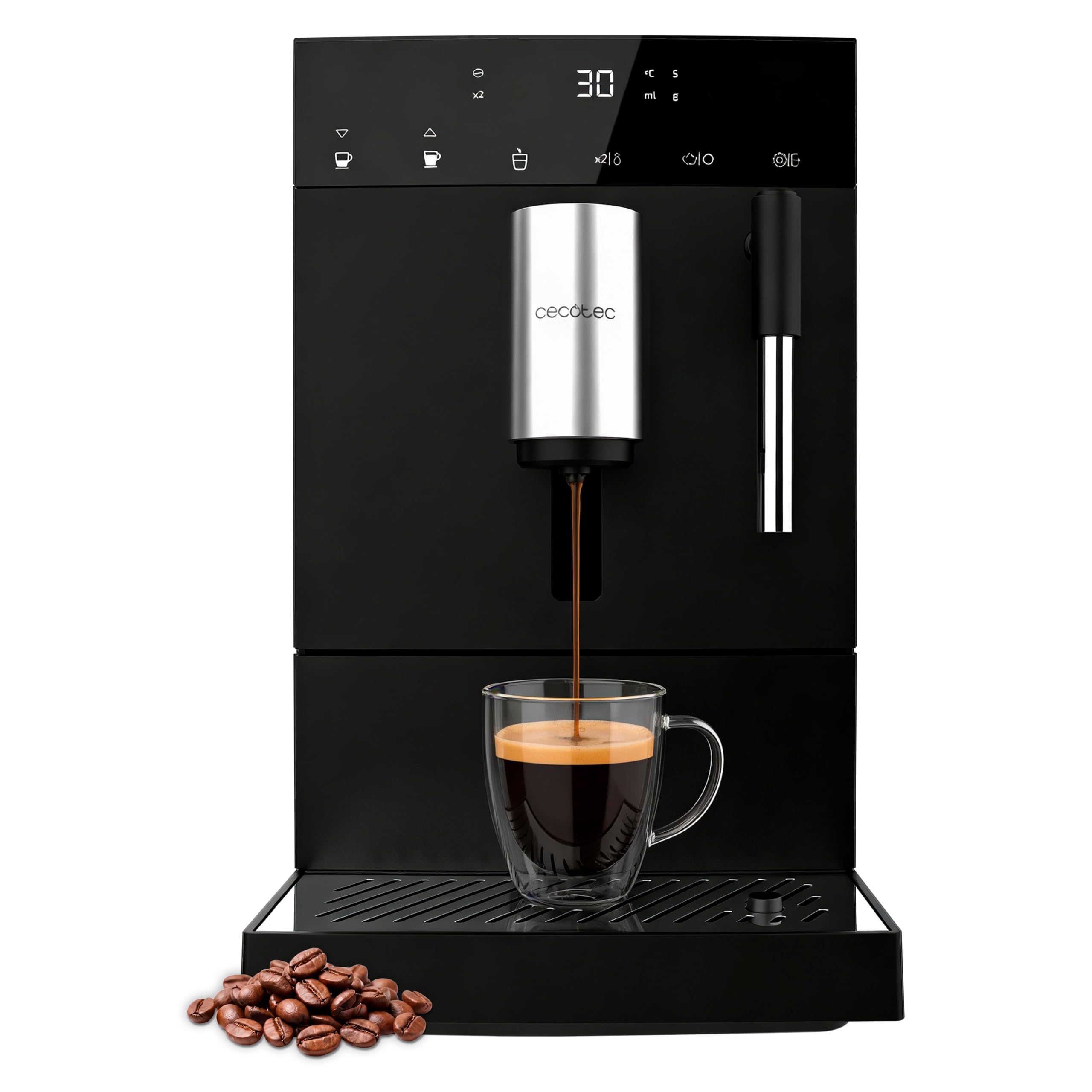 cecotec-cremmaet-compact-steam-kaffeevollautomat-dampflanze image 8