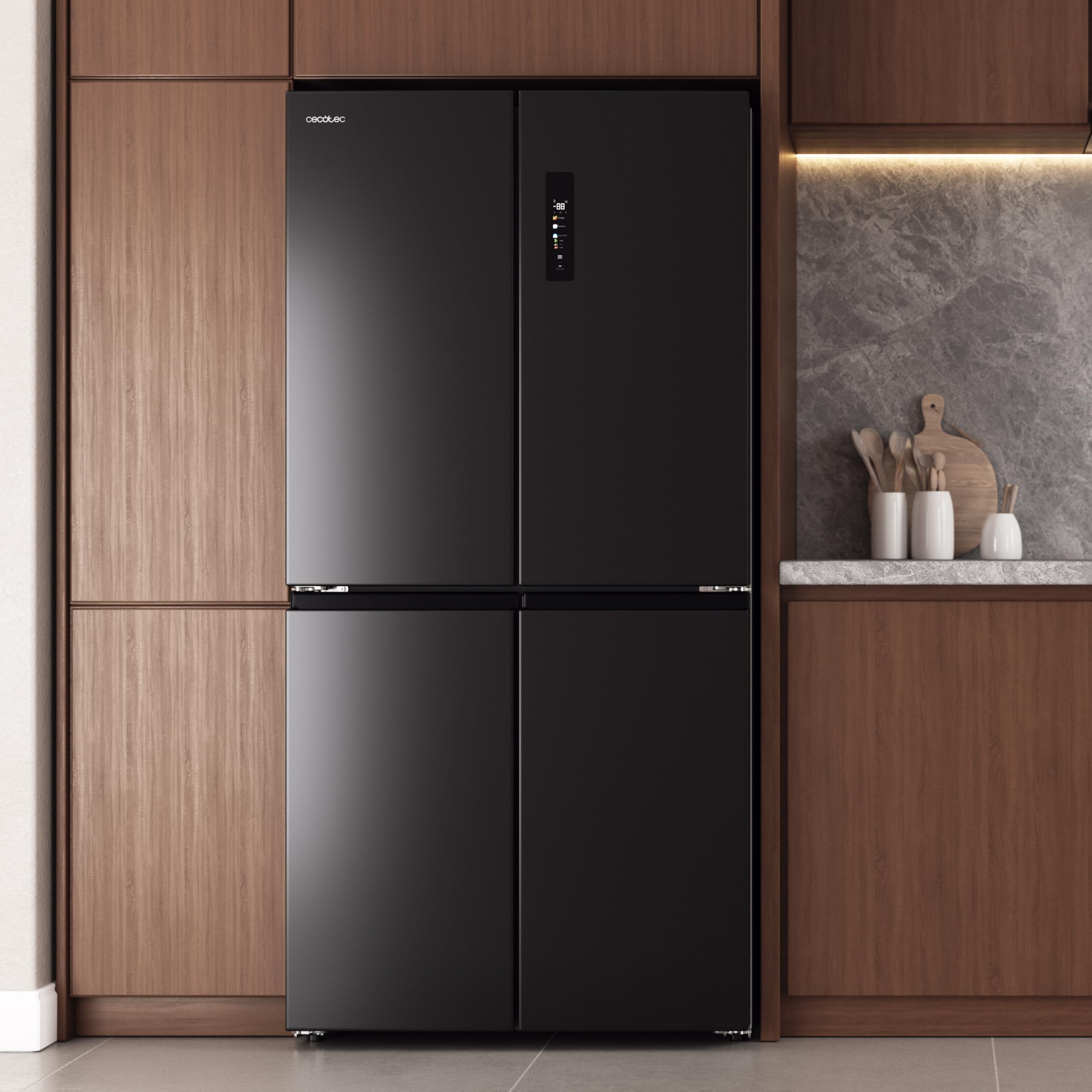 cecotec-bolero-coolmarket-4d-503-k-hlschrank-503l-dark image 3