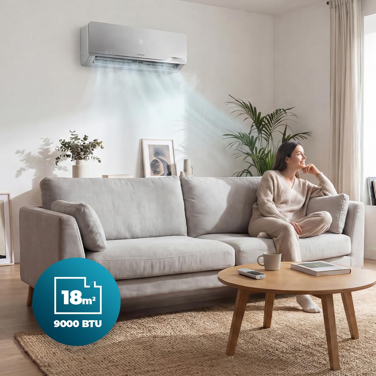 cecotec-airclima-9000-windflow-split-klimaanlage-9000-btu-inverter image 4