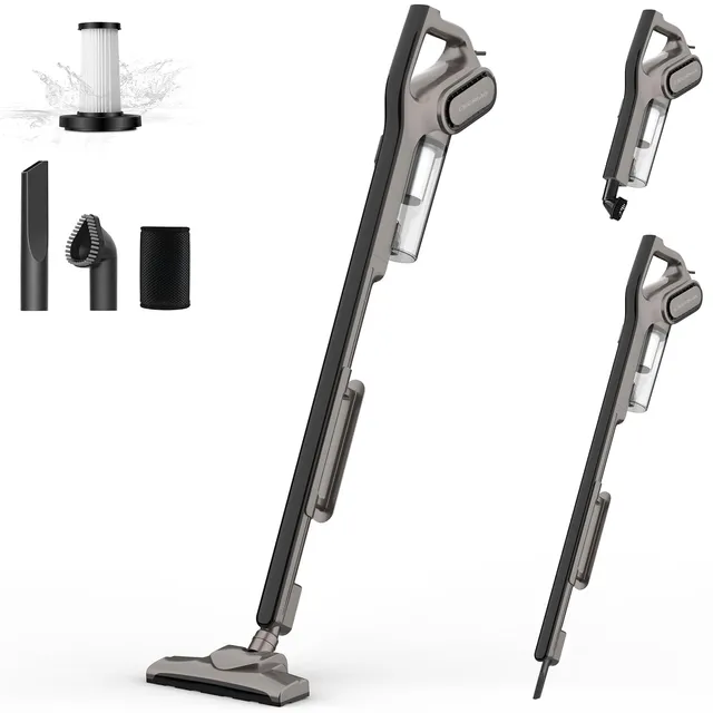 deerma-vacuum-cleaner-staubsauger-kabel-15-kpa-beutellos-grau image 1