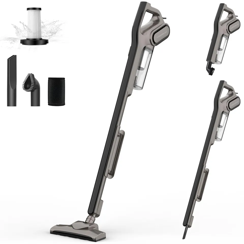deerma-vacuum-cleaner-staubsauger-kabel-15-kpa-beutellos-grau image 1