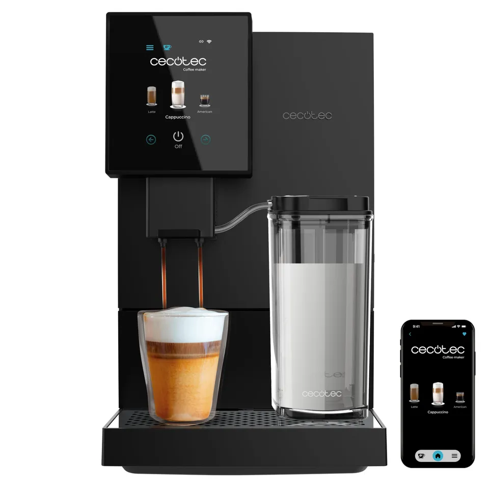 cecotec-cremmaet-compactccino-connected-kaffeevollautomat-1-1l-19-bar image 1