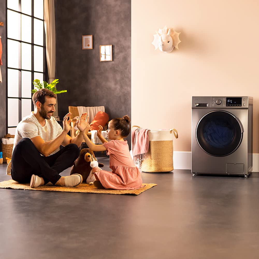 cecotec-bolero-dresscode-9600-inverter-steel-waschmaschine-9-kg image 2