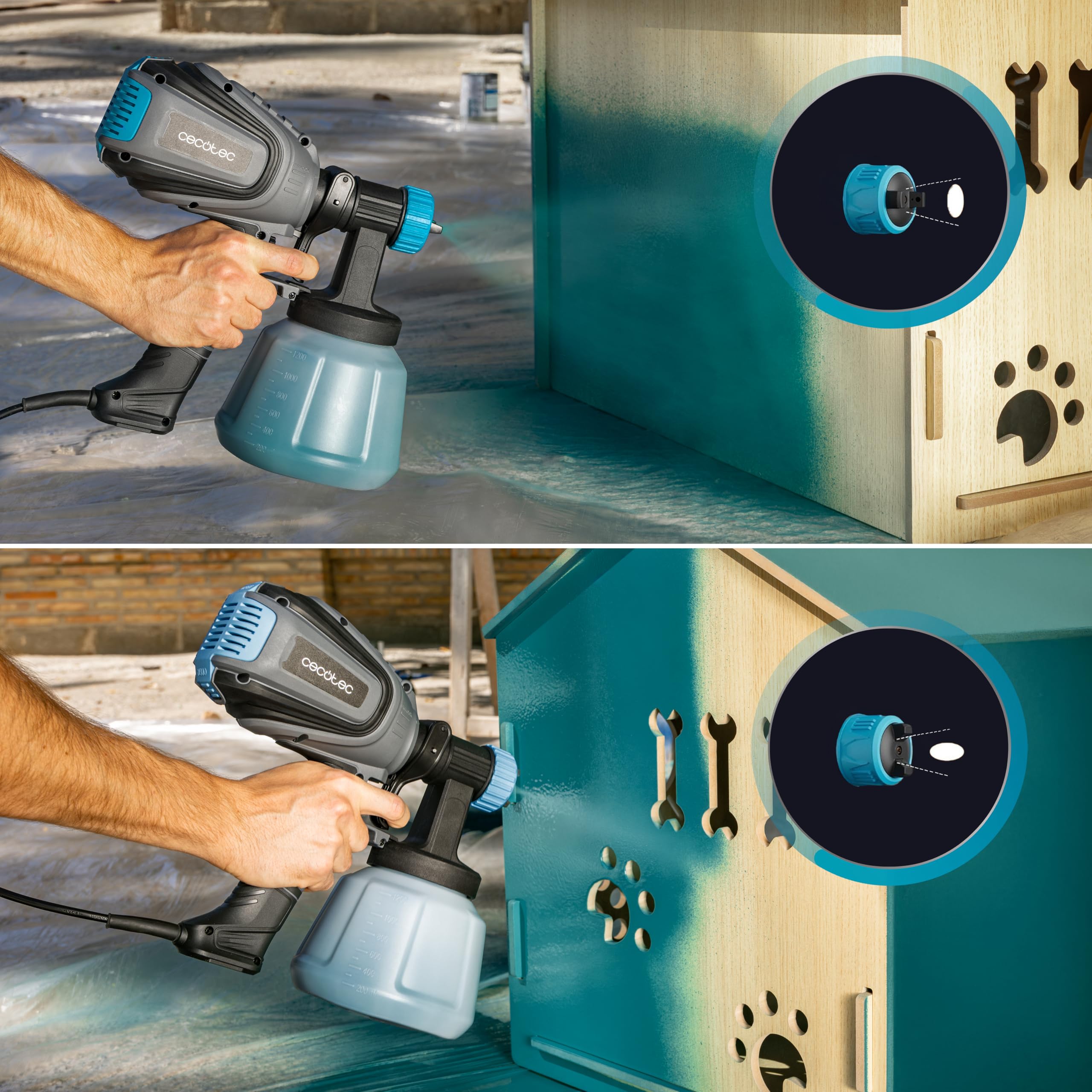 cecotec-totalpaint-750-farbspr-hsystem-700w-1200ml-5-d-sen image 5
