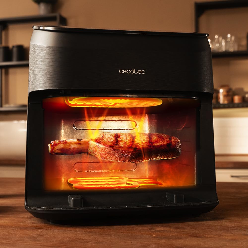 cecotec-cecofry-grill-smokin-8500-hei-luftfritteuse-8-5l-2200w image 5