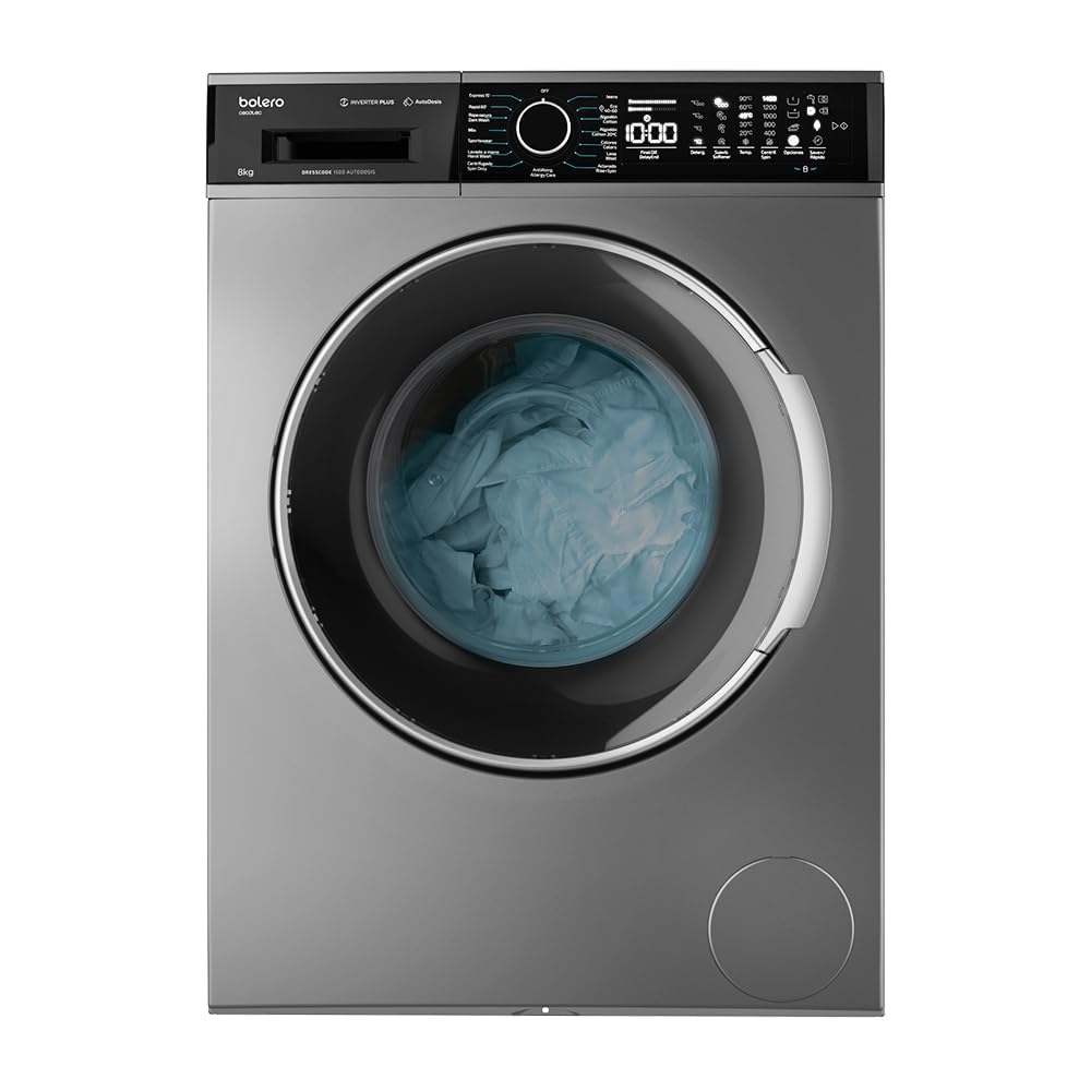cecotec-bolero-dresscode-1500-autodosis-waschmaschine-8-kg-wei image 3