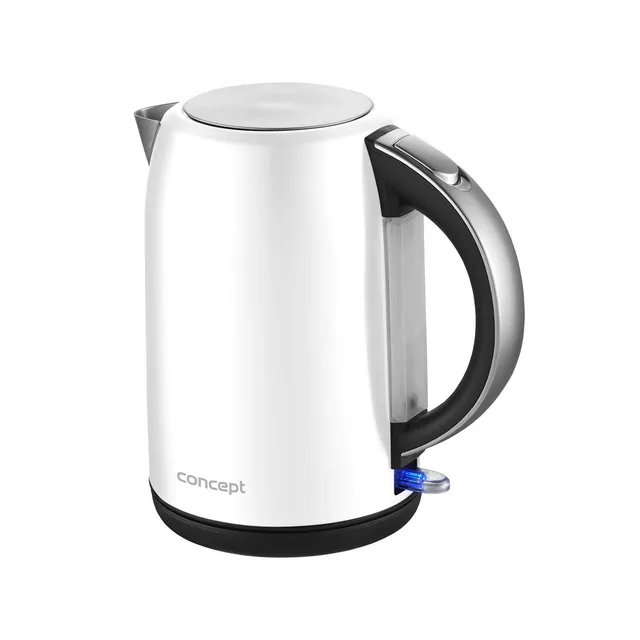 concept-rk3281-wasserkocher-1-7l-edelstahl-wei-matt-2200w image 1
