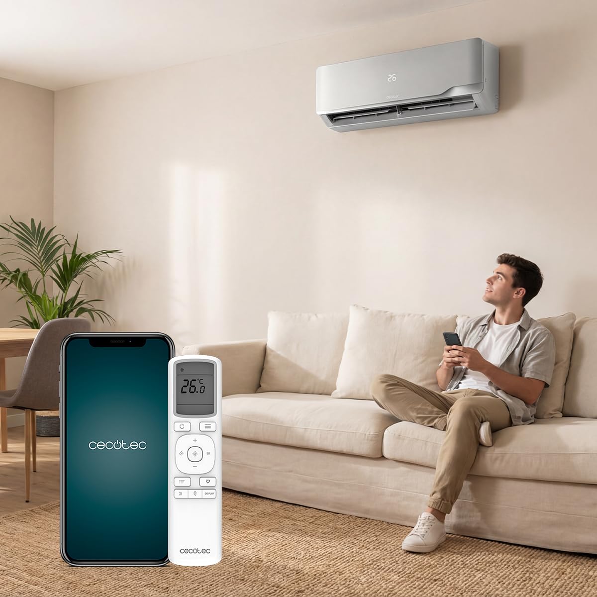 cecotec-airclima-12000-wind-connected-split-klimaanlage image 8