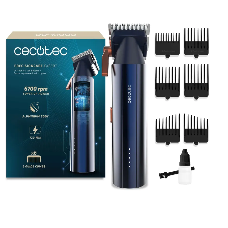 cecotec-precisioncare-expert-haarschneider-akku-6700-u-min image 1