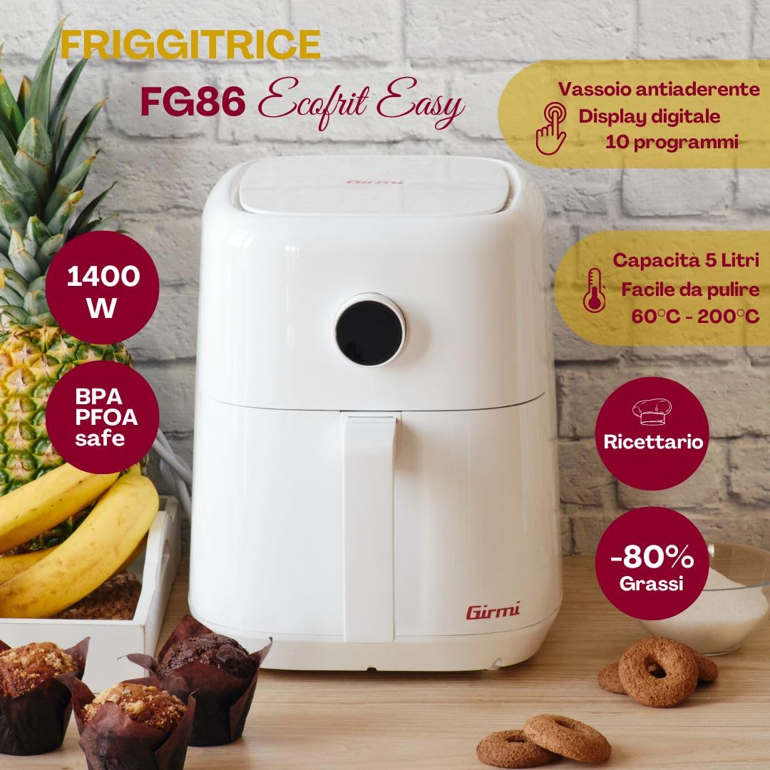 girmi-fg86-ecofrit-easy-luftfritteuse-5-liter-1400w image 3
