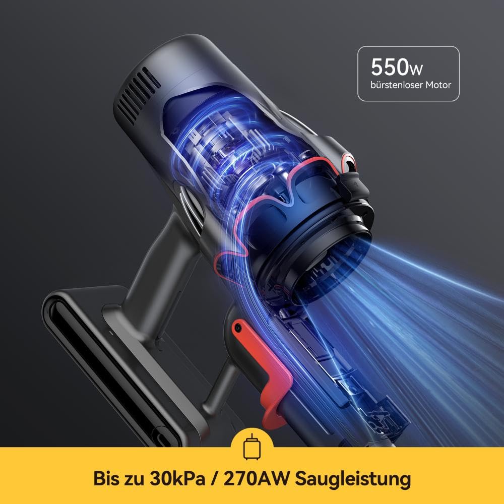 deerma-dem-t50w-station-staubsauger-kabellos-gunmetal-grau-30-kpa image 5