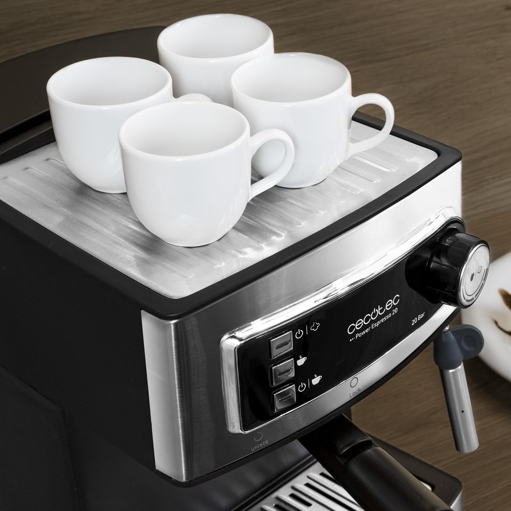 cecotec-power-espresso-espressomaschine-1-5l-20-bar-850w image 3