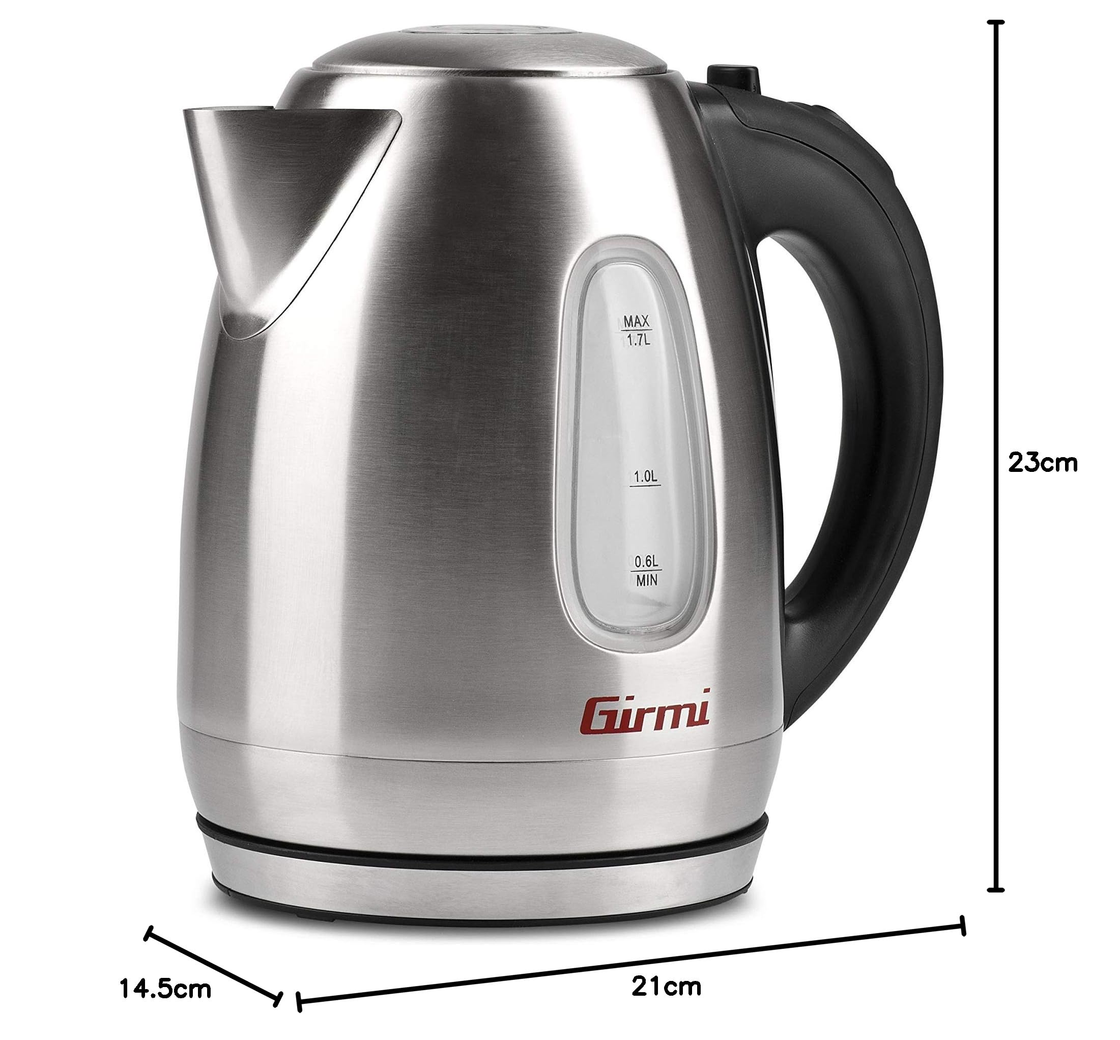 girmi-bl30-wasserkocher-1-7-liter-edelstahl image 2