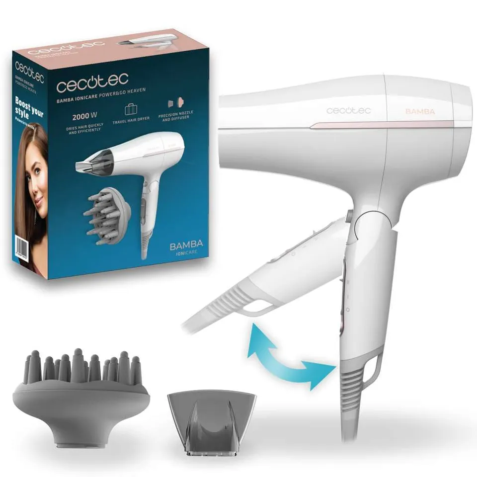cecotec-ionicare-power-go-heaven-haartrockner-2000w-wei image 1