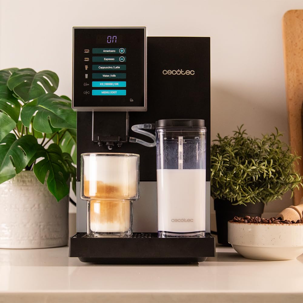 cecotec-cremmaet-compactccino-kaffeevollautomat-black-silver-19-bar image 8