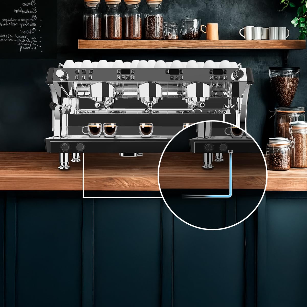 cecotec-baristeo-mattina-3x-gastro-espressomaschine-3-gruppig image 7