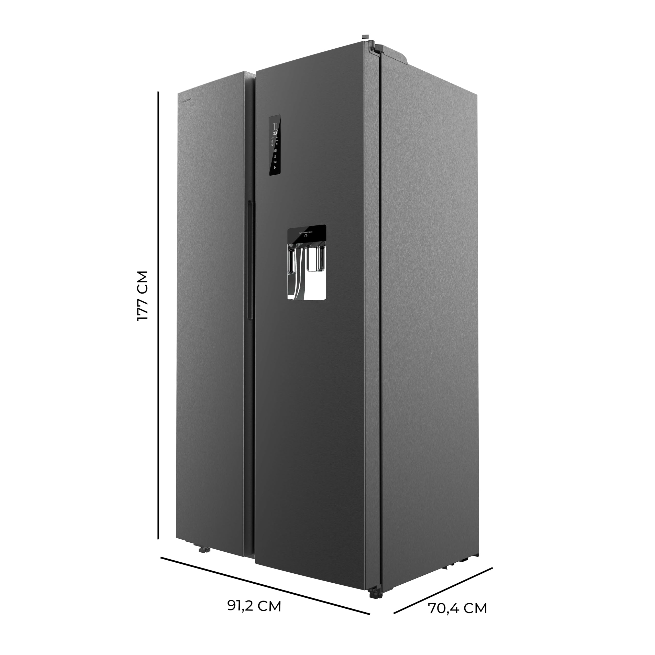 cecotec-bolero-coolmarket-sbs-559-dark-e-k-hlschrank-559-l image 2