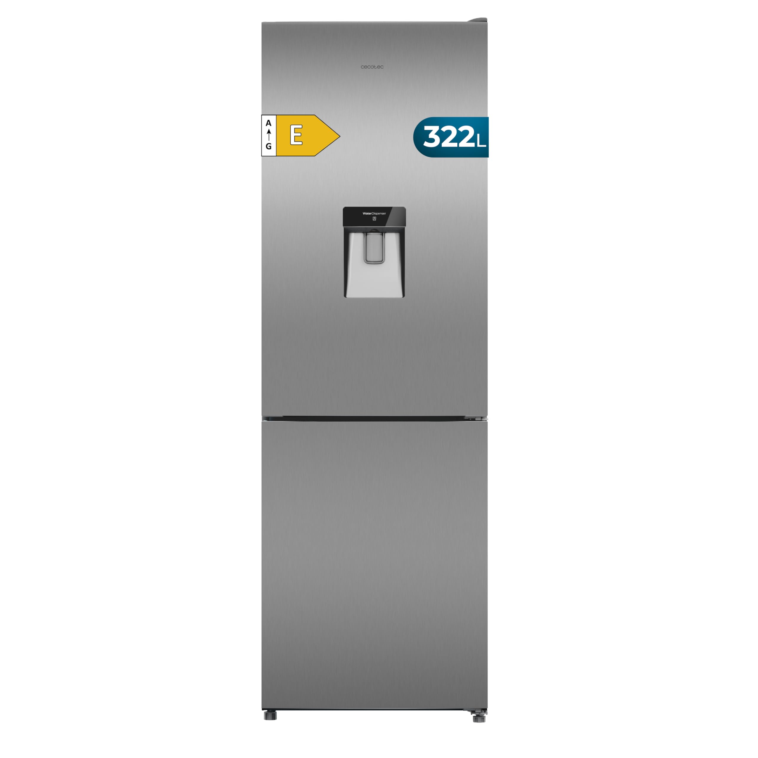 cecotec-bolero-coolmarket-combi-322-k-hlschrank-dark-inox image 7