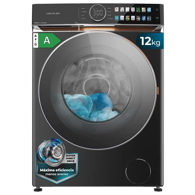 cecotec-bolero-dresscode-12980-waschmaschine-10-kg-a image 1