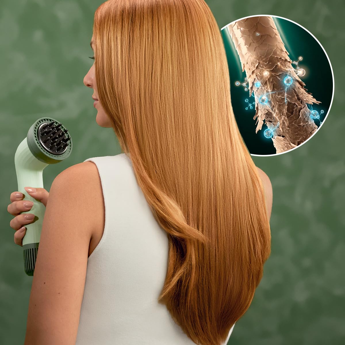 cecotec-ionicare-dry-keratin-haartrockner-olive-1200w-ionen image 5