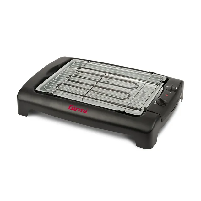 girmi-bq12-elektrogrill-tischgrill-2000-w-edelstahl-34-cm image 1