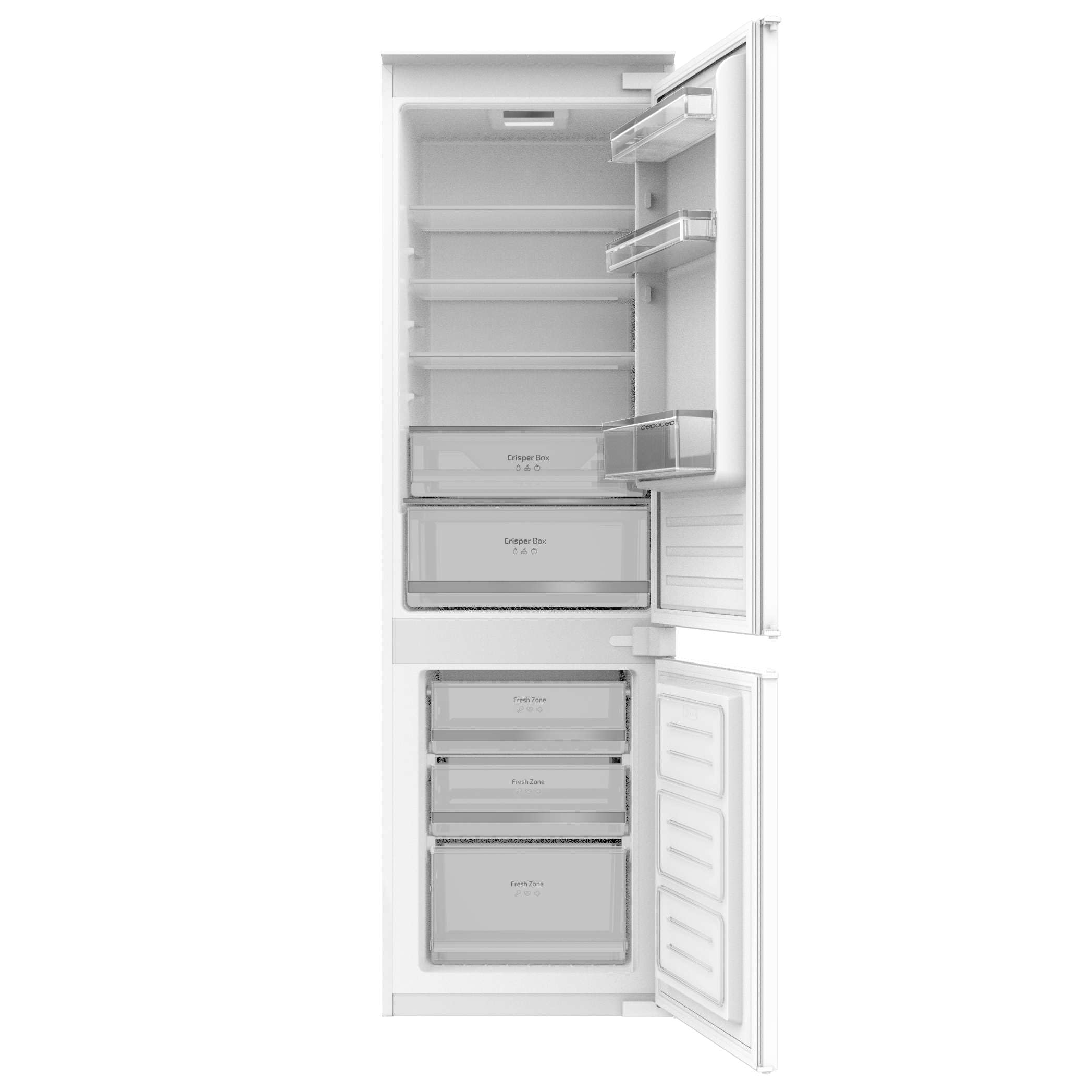 cecotec-bolero-coolmarket-combi-k-hlschrank-270-l-einbau-e image 3