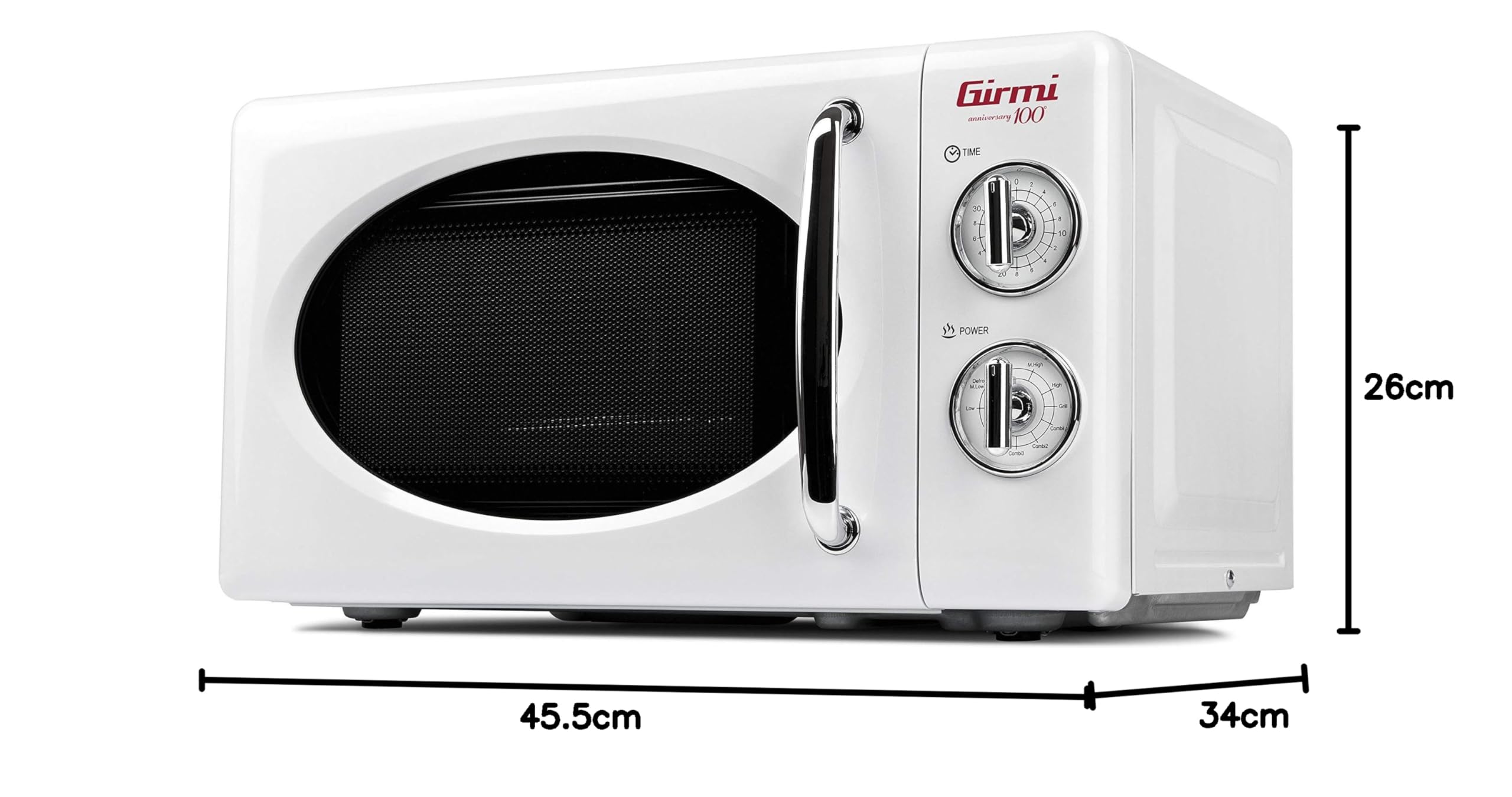 girmi-fm21-kombi-mikrowelle-wei-20-l-700-w-grill image 7