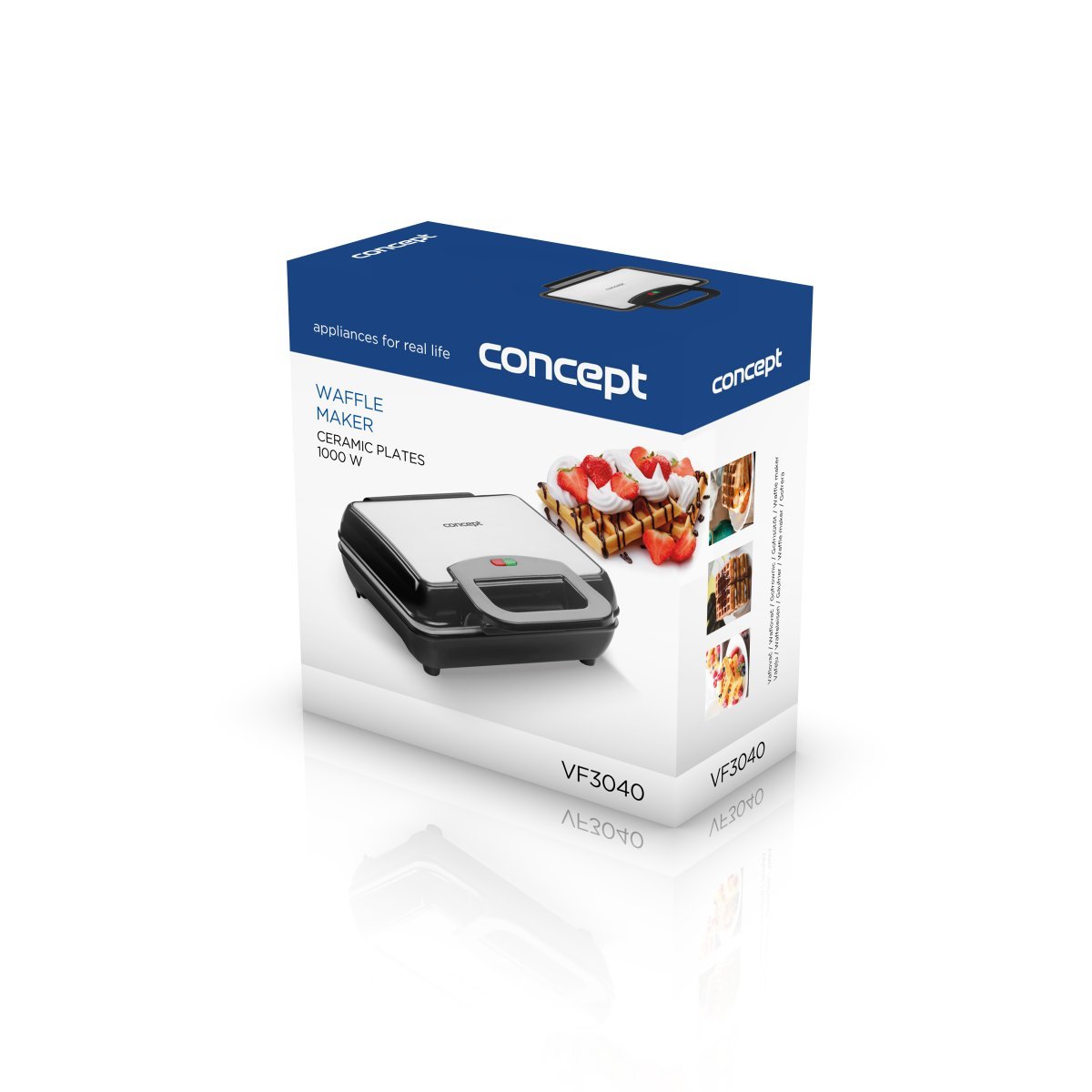 concept-vf3040-waffeleisen-edelstahl-belgische-waffeln-1000w image 4