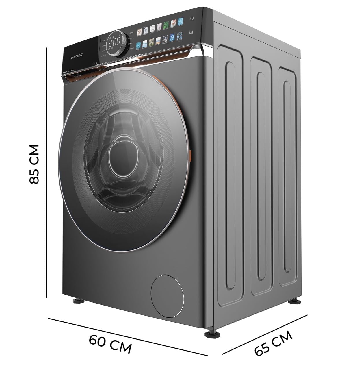 cecotec-bolero-dresscode-12980-waschmaschine-10-kg-a image 2