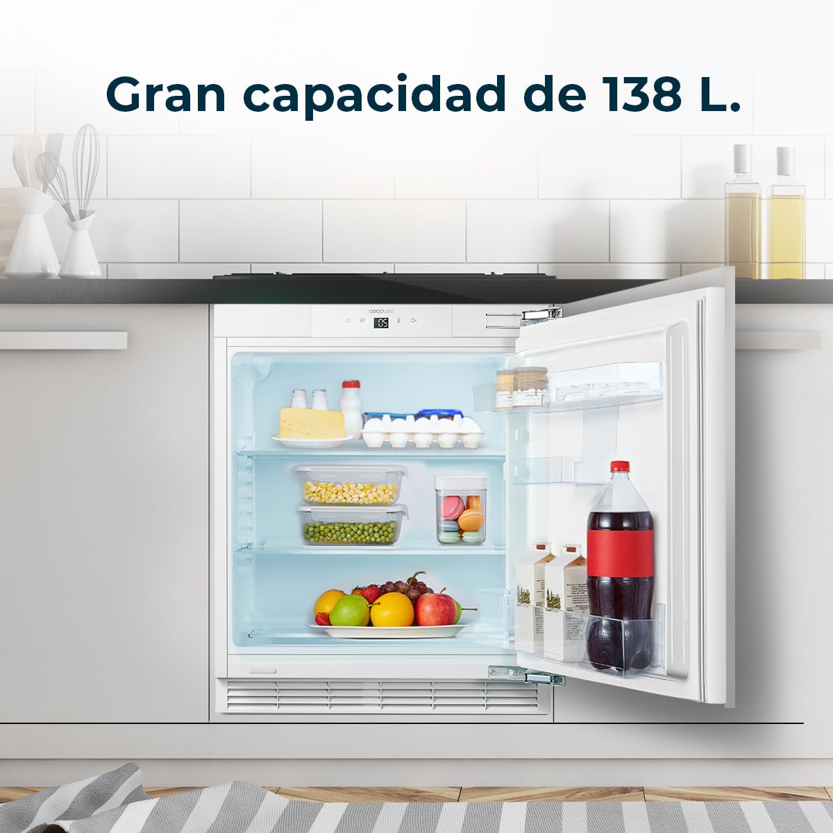 cecotec-bolero-coolmarket-tt-bi-138-mini-k-hlschrank-wei-138-l image 5