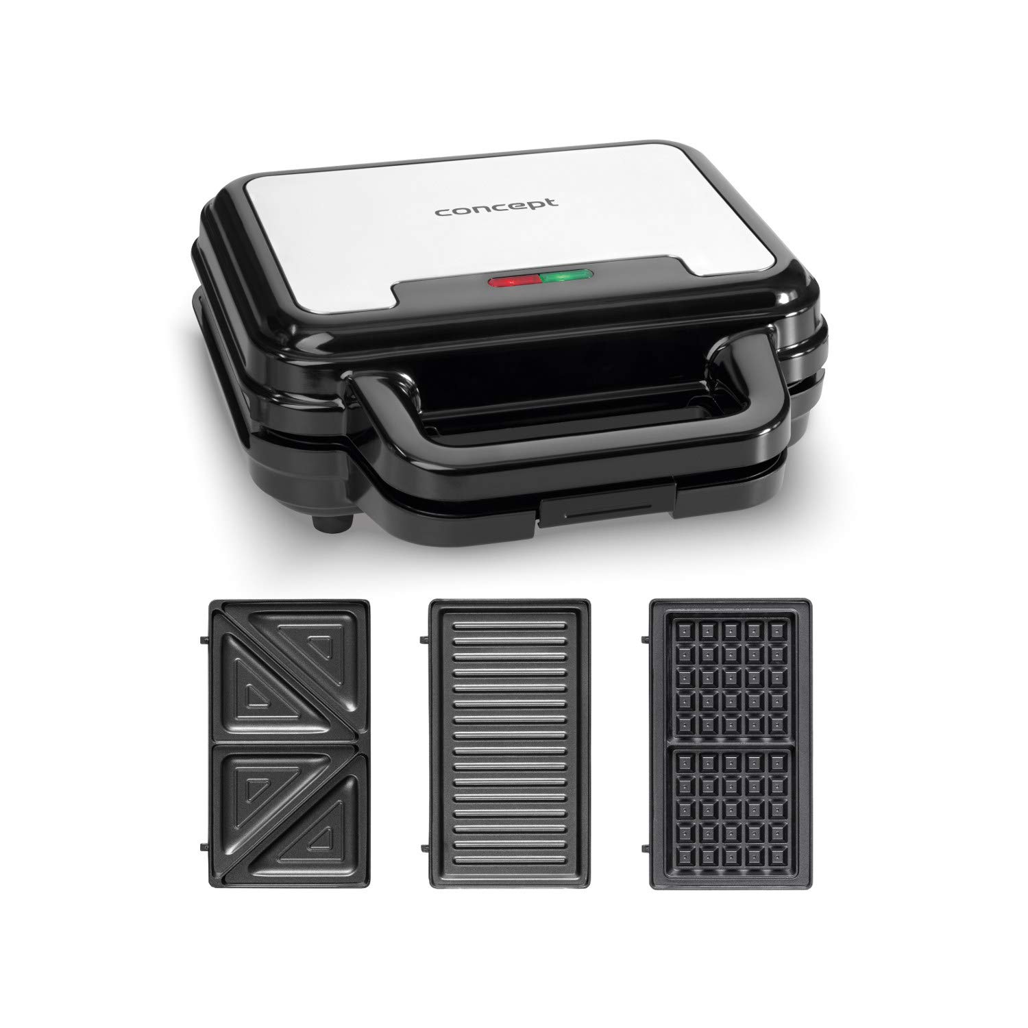 concept-sv3060-sandwichmaker-3-in-1-waffeleisen-grill image 1