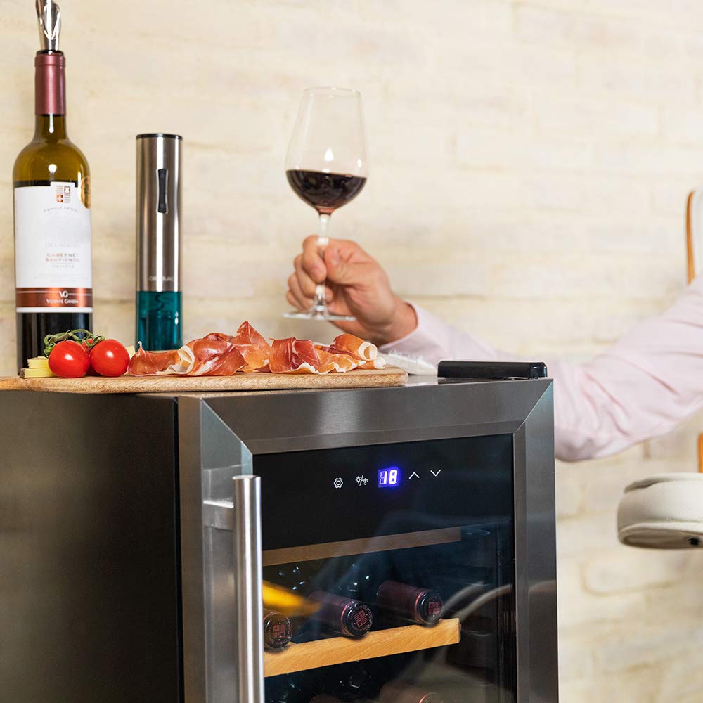 cecotec-grandsommelier-15000-weink-hlschrank-15-flaschen-inox image 3