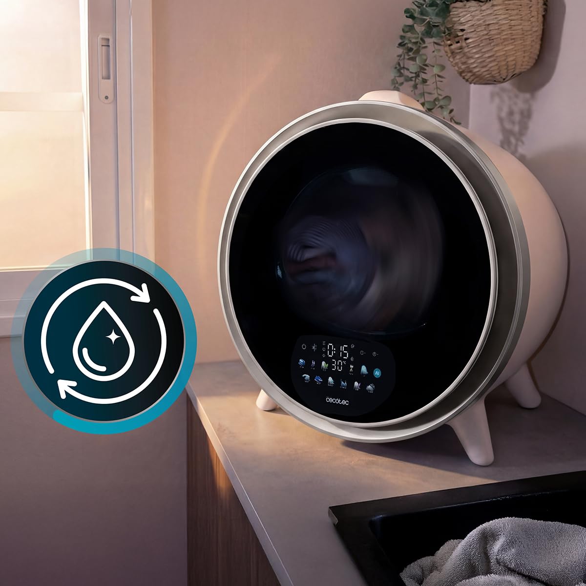 cecotec-bolero-dry-3600v-ablufttrockner-3-kg-wei-12-prog image 4